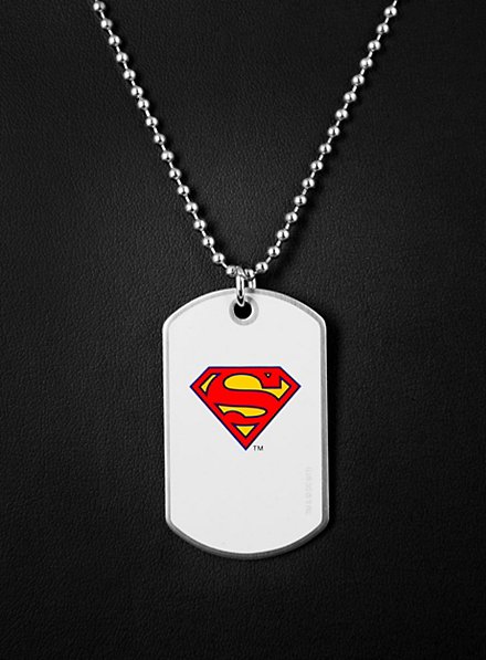 superman dog tag